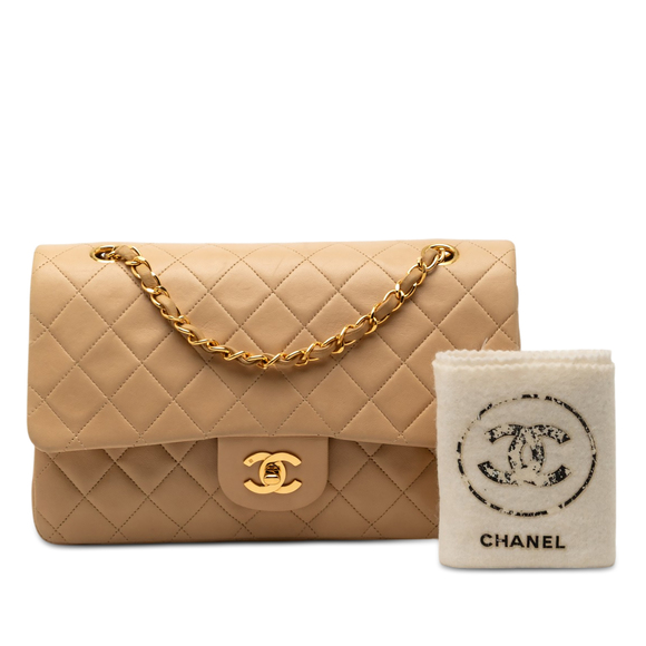 Pre-Loved Chanel Medium Classic Lambskin Double Flap - Picture 8 of 8